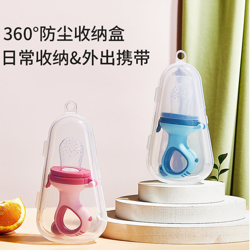 Squirrel Silicone Baby Fruit and Vegetable Feeder Pacifier