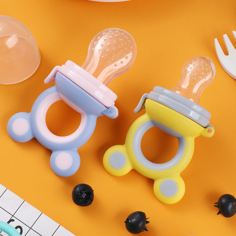 Food Grade Silicone Baby Fruit and Vegetable Feeder Pacifier