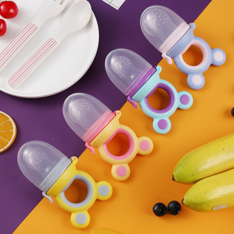 Food Grade Silicone Baby Fruit and Vegetable Feeder Pacifier