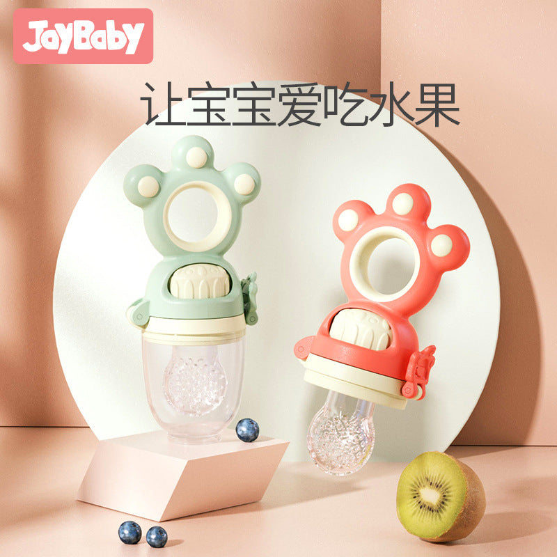 Jiaxiumeng Bao Push-Type Silicone Baby Fruit and Vegetable