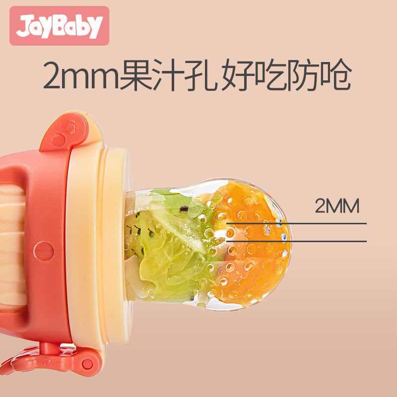 Jiaxiumeng Bao Push-Type Silicone Baby Fruit and Vegetable