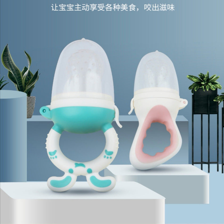 Golden Baby Fruit and Vegetable Feeder Pacifier in Rabbit