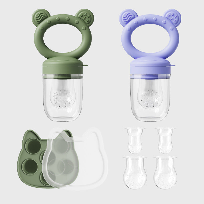 Kitten Food Grade Platinum Silicone Baby Fruit and Vegetable