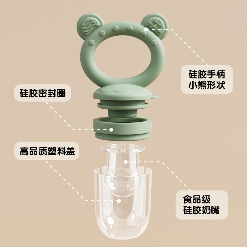 Kitten Food Grade Platinum Silicone Baby Fruit and Vegetable