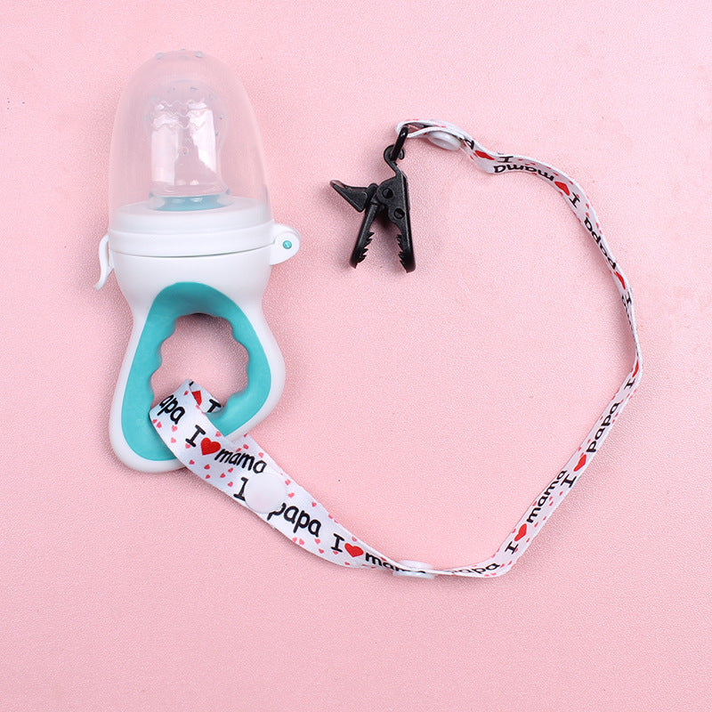 Ao Ming Food Grade Silicone Baby Fruit and Vegetable Feeder