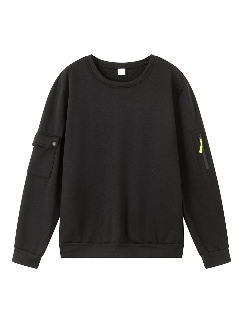 Men's Crew Neck Casual Sports Sweatshirt