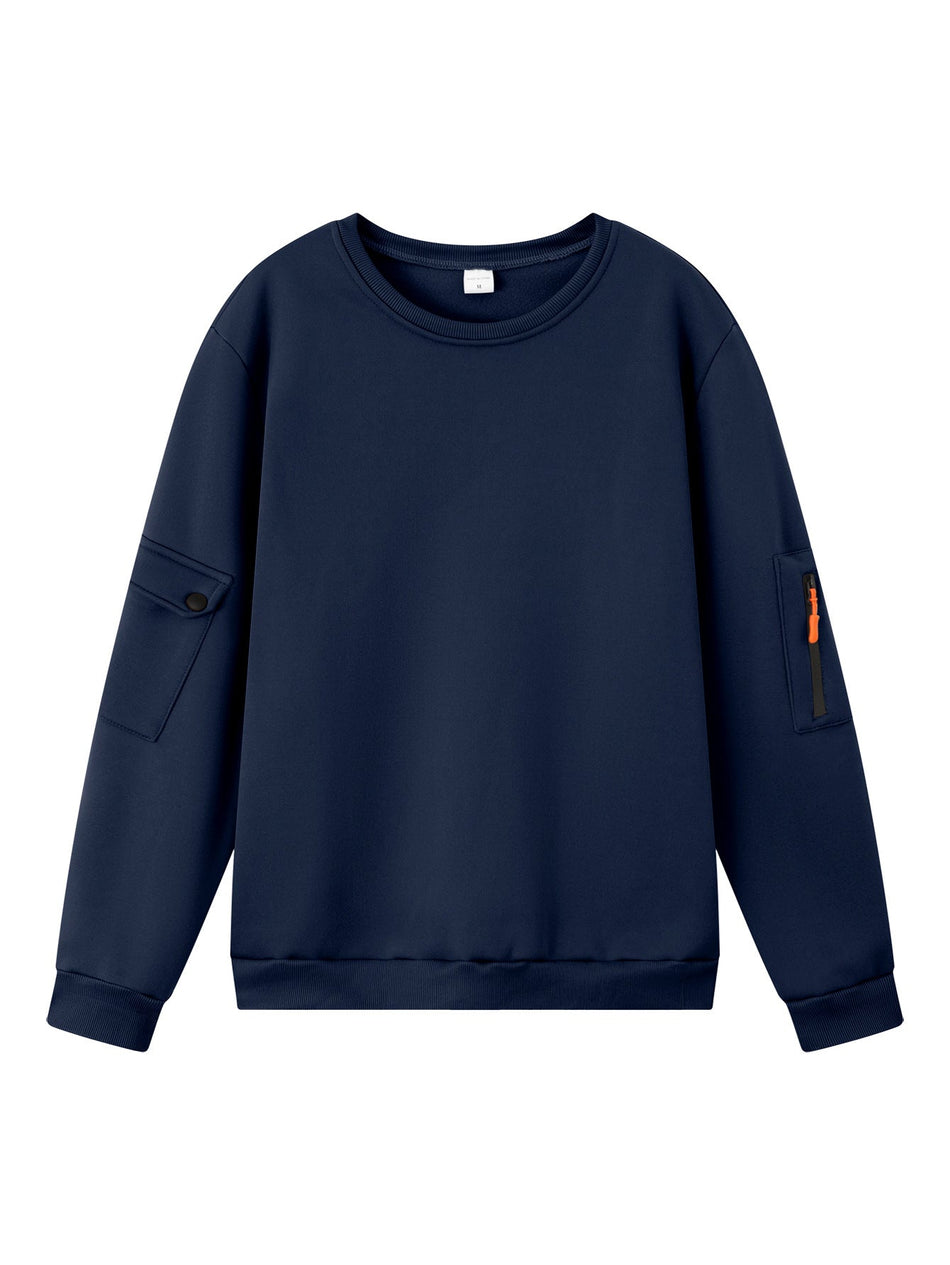 Men's Crew Neck Casual Sports Sweatshirt