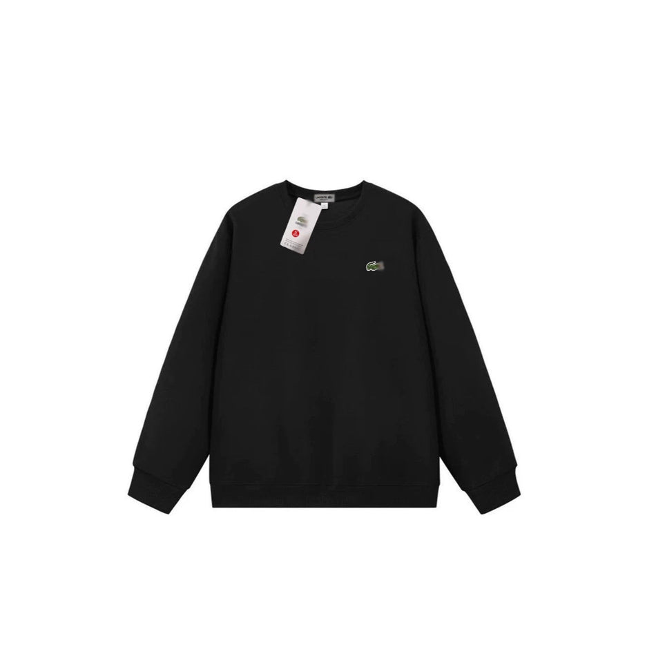 Men's Loose Fit Crew Neck Solid Color Sweatshirt