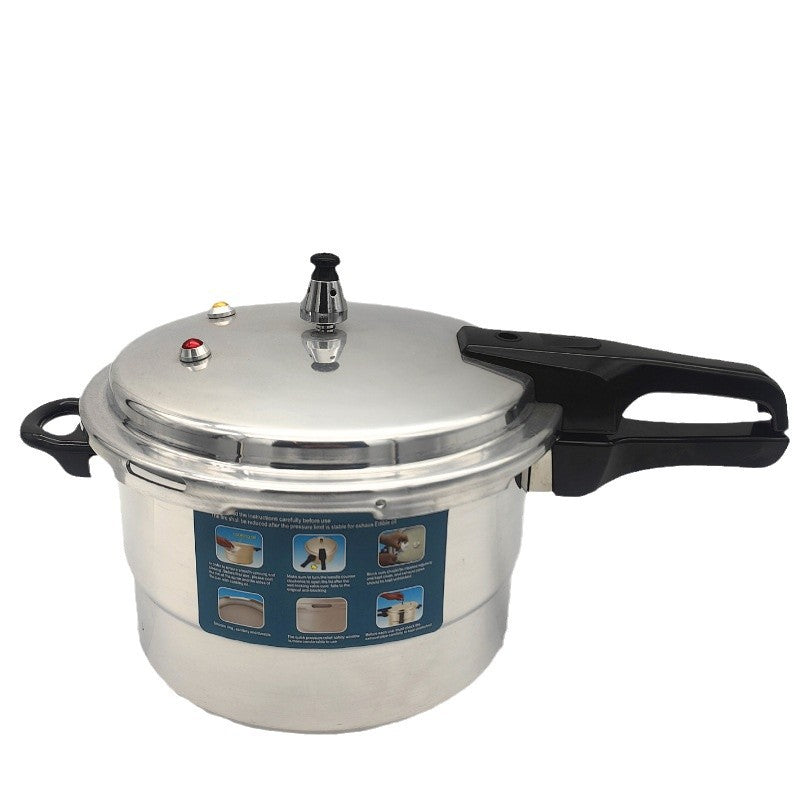 Aluminum Alloy Polished Explosion-Proof Pressure Cooker