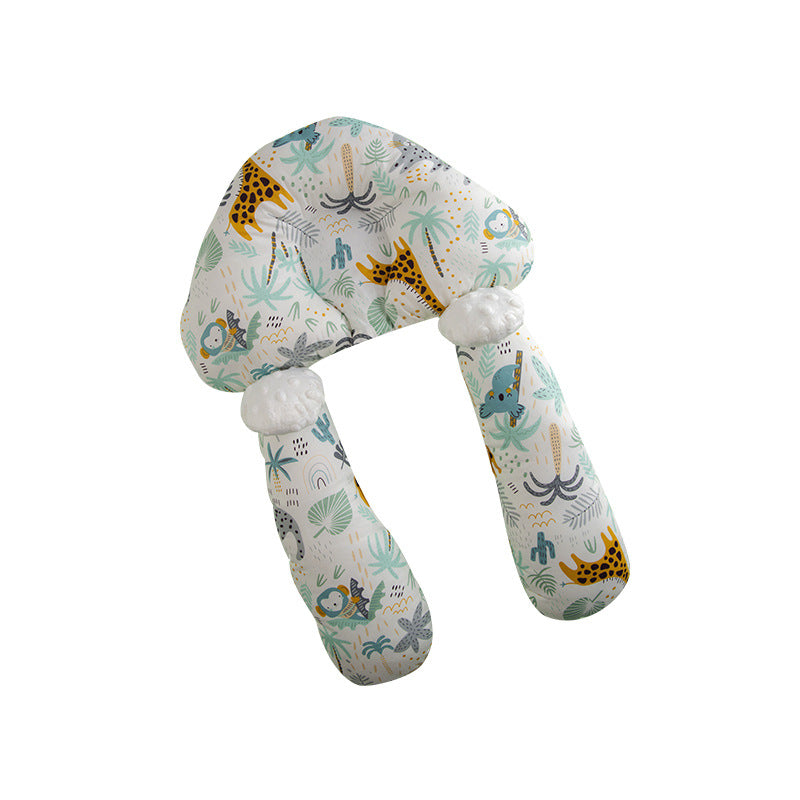 U-Shape Polyester-Cotton Baby Head Shaping and Soothing