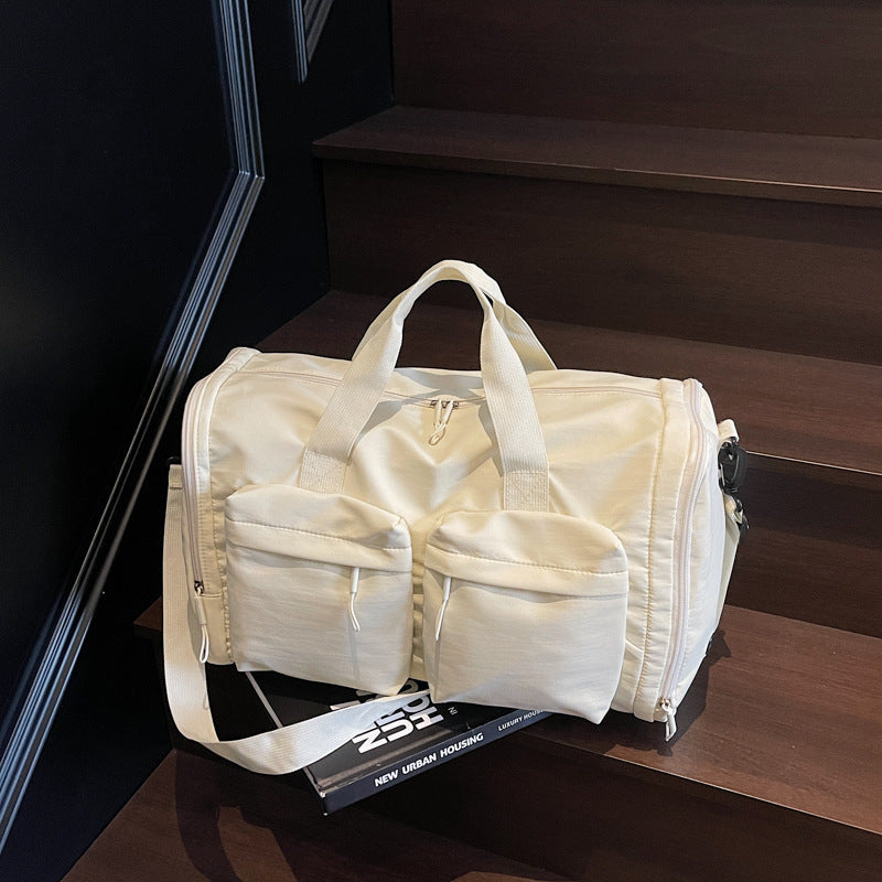 Large Capacity Wet and Dry Separation Travel Duffle Bag