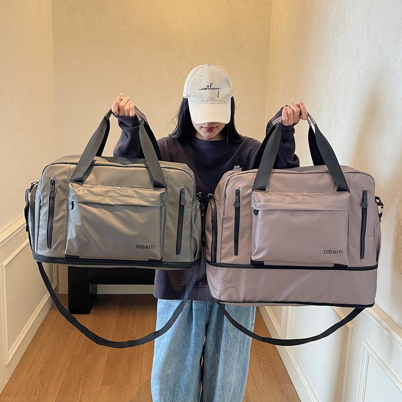 Expandable Large Capacity Travel and Fitness Duffle Bag