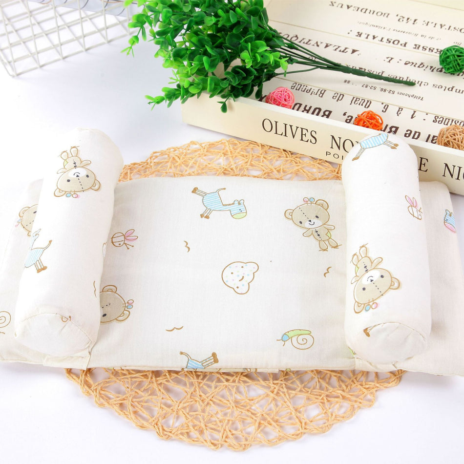 Rectangular Pure Cotton Baby Head Shaping and Neck Support