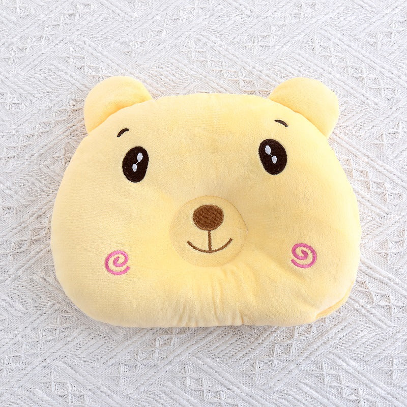 Velvet Bear Baby Head Shaping Pillow for Newborns 0-1 Year