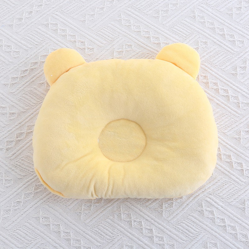 Velvet Bear Baby Head Shaping Pillow for Newborns 0-1 Year