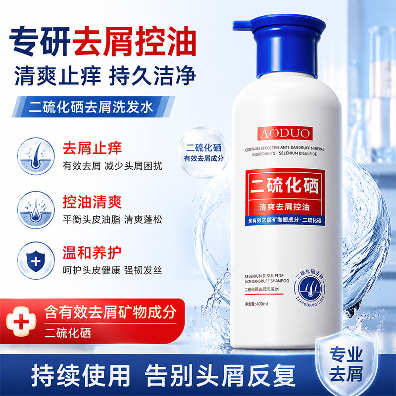 Selenium Disulfide Anti-Dandruff Shampoo, 400ml Large