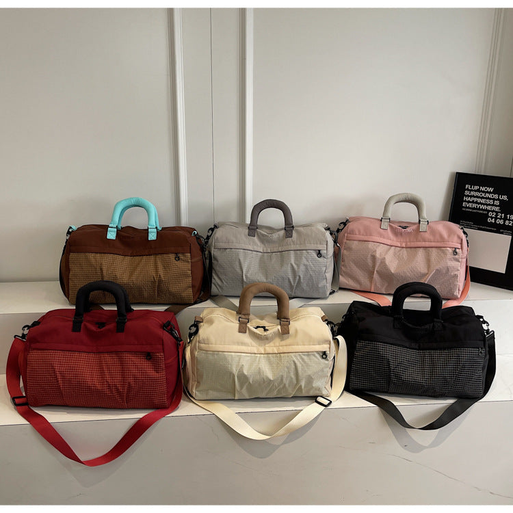 Large Capacity Crossbody Travel and Fitness Duffle Bag