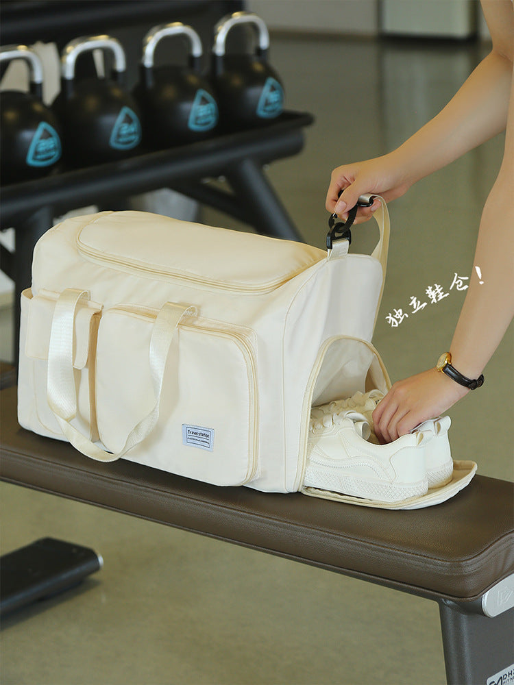 Foldable Large Capacity Travel and Fitness Duffle Bag