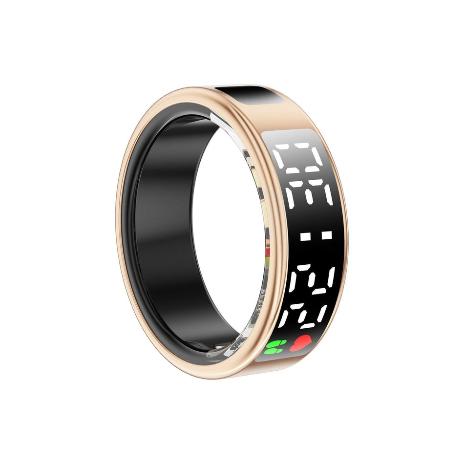 Smart Ring with Digital Display, Health & Activity Tracking