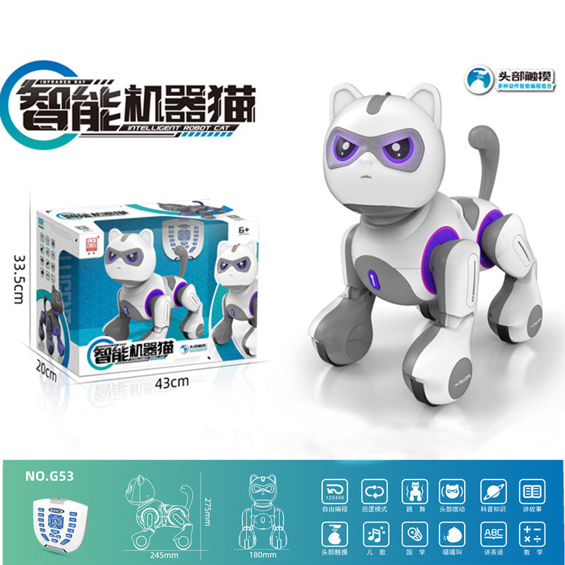 Interactive Remote Control Robot Dog Educational Toy for Kids