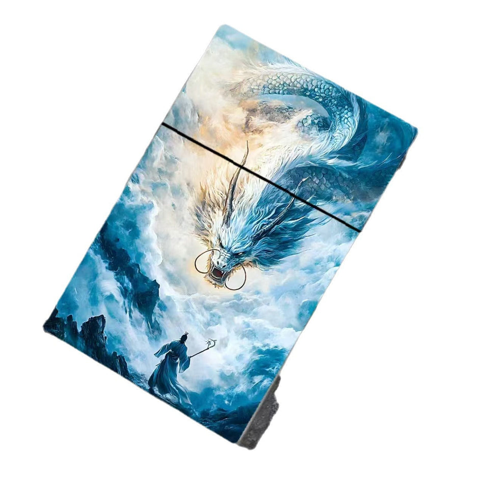 Automatic Push-Open Cigarette Case, Black Wukong Design