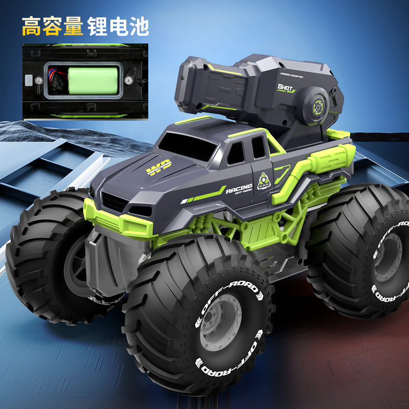 Amphibious RC Off-Road Water Spray Vehicle with Remote Control