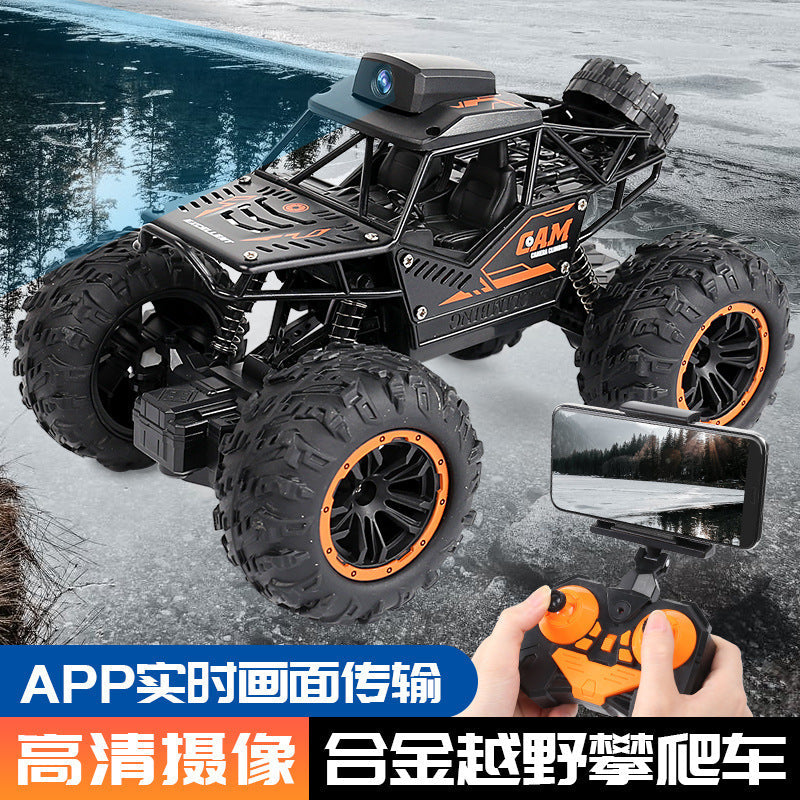 Alloy RC Off-Road Car with Camera and Real-Time Video Control