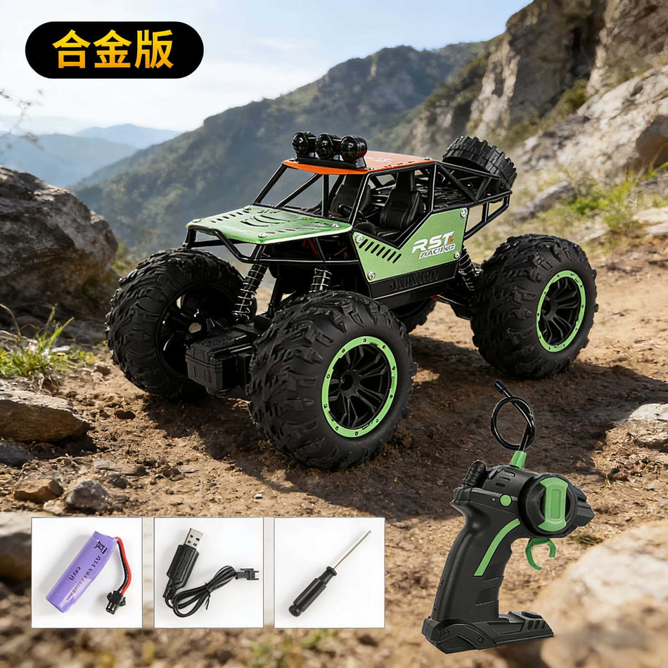 4WD Alloy RC Monster Truck Off-Road Climbing Car for Kids