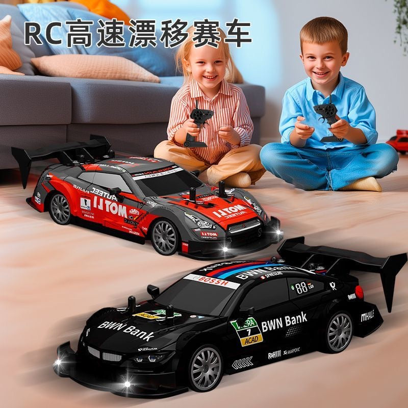 4WD RC Drift Racing Car with Variable Speed and LED Lights