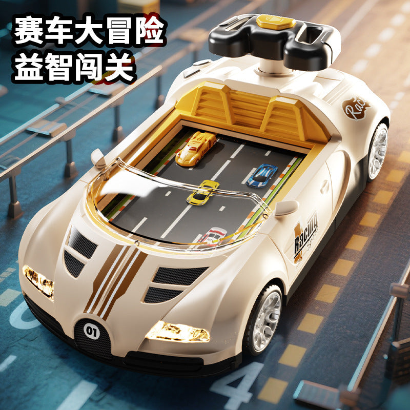 Kids Racing Adventure Driving Simulator Toy with Music