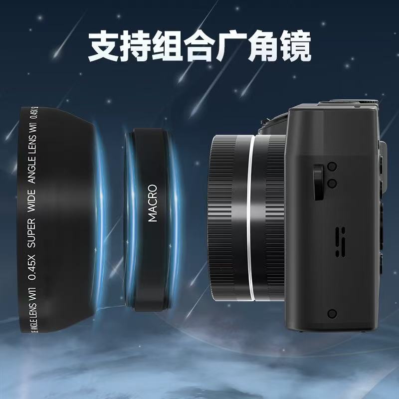 5K Dual-Camera Digital Camera for Travel & Vlogging