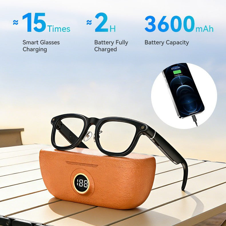 X01AI Smart Glasses with Camera, Bluetooth & Gyroscope