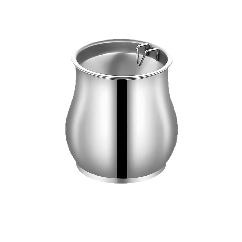 Extra-Large Windproof Stainless Steel Ashtray with Lid