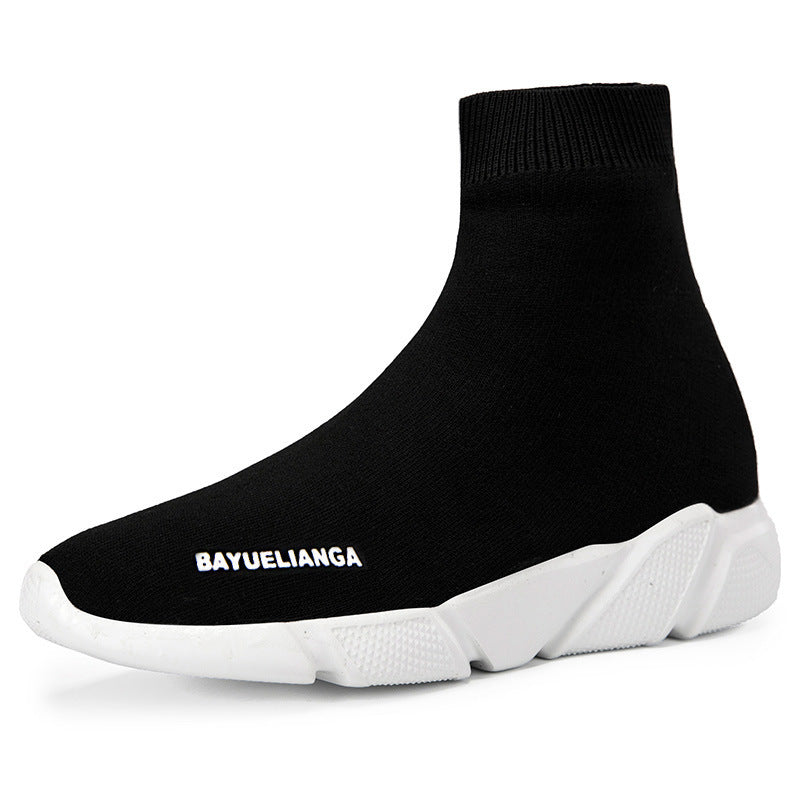 Women's High-Top Sock Sneakers with Stretch Fit