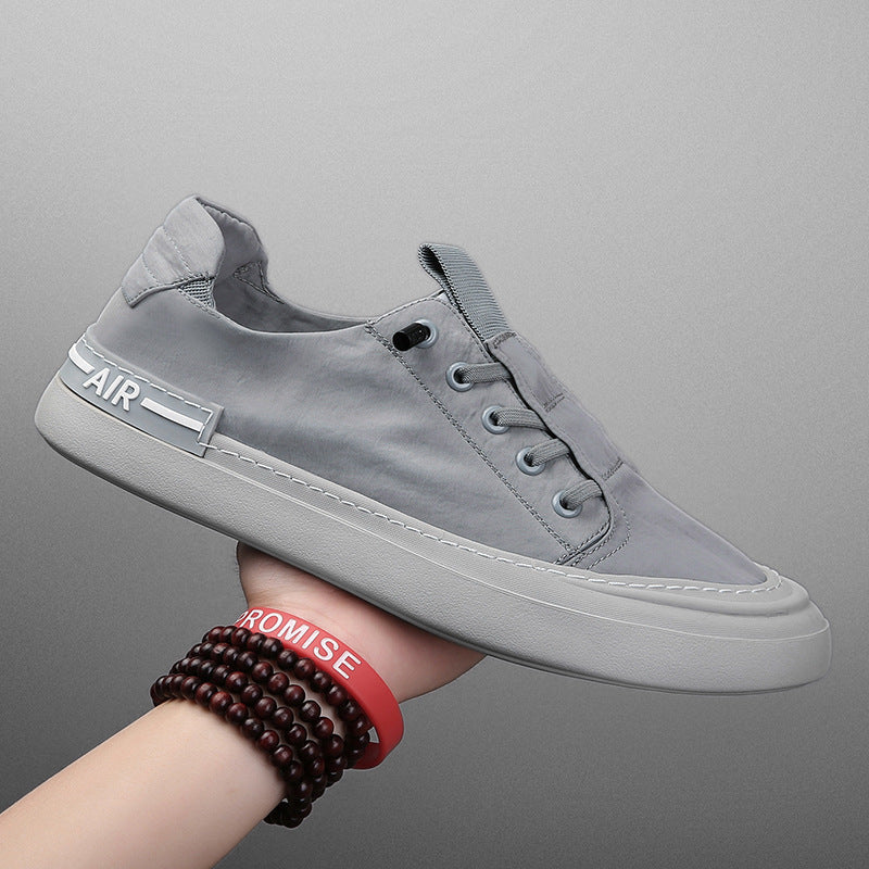 Men's Casual Canvas Slip-On Shoes with Classic Cloth Design