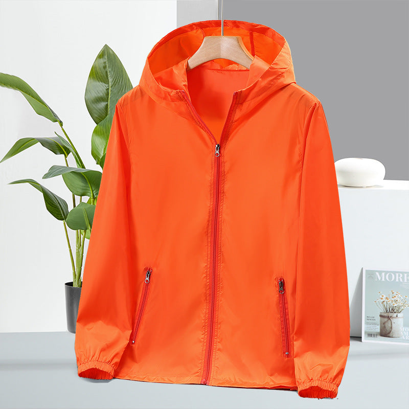 Unisex Ice Silk Sun Protection Jacket, Lightweight & Breathable