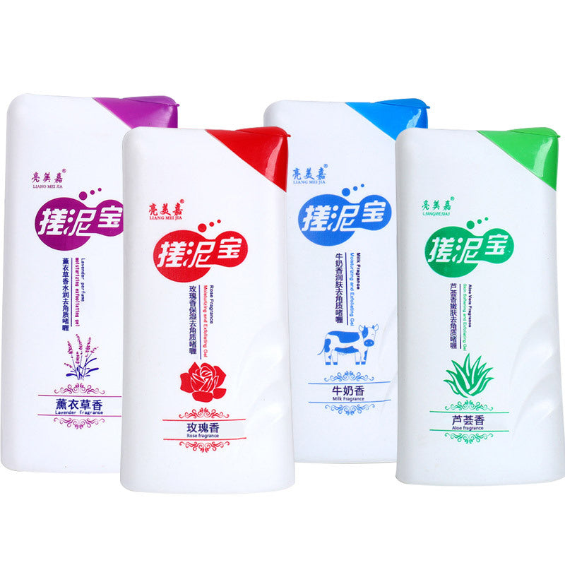 Liangmeijia Moisturizing Exfoliating Scrub Gel 500ml Rose & Milk