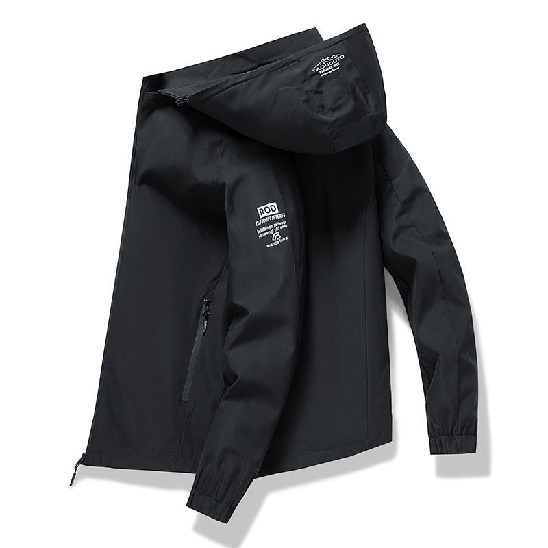 Unisex Hooded Workwear Jackets with Relaxed Outdoor Style