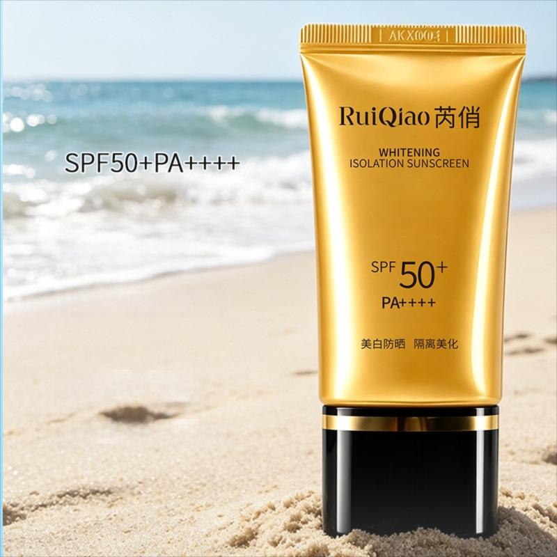 Ruiqiao SPF50 PA++++ Whitening Isolation Sunscreen 40g