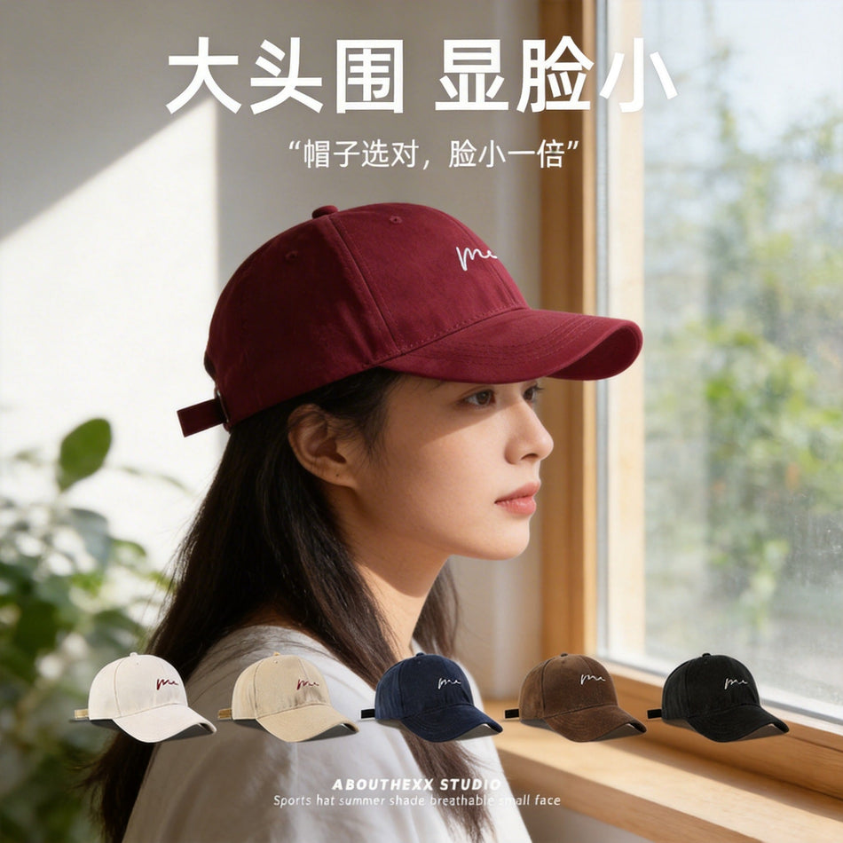 Unisex Deep-Brim Baseball Sun Hat with UV Protection