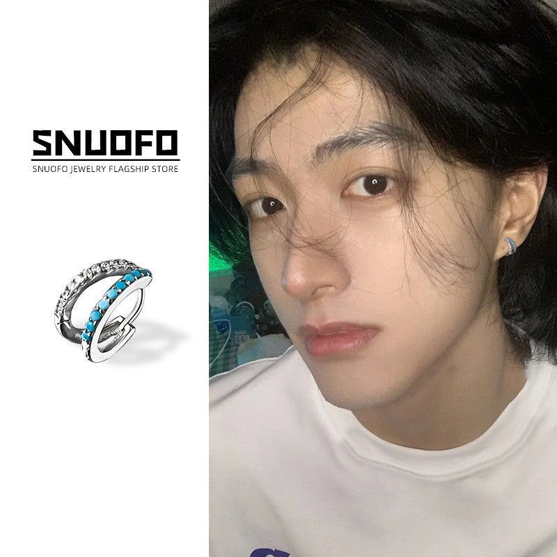 Men's Niche Design Ear Clip Earrings with Cool Style