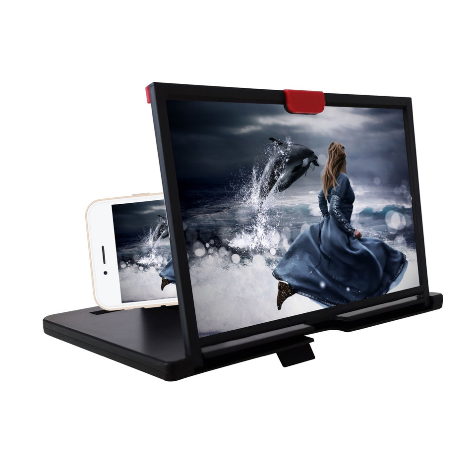 10-12 Inch 3D Mobile Phone Screen Magnifier Stand