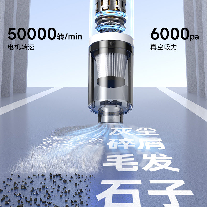 4-in-1 Wireless Car Vacuum Cleaner & Air Blower