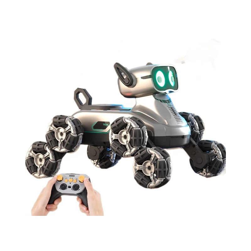 Kids' Remote Control Stunt Robot Dog Toy with Sensor