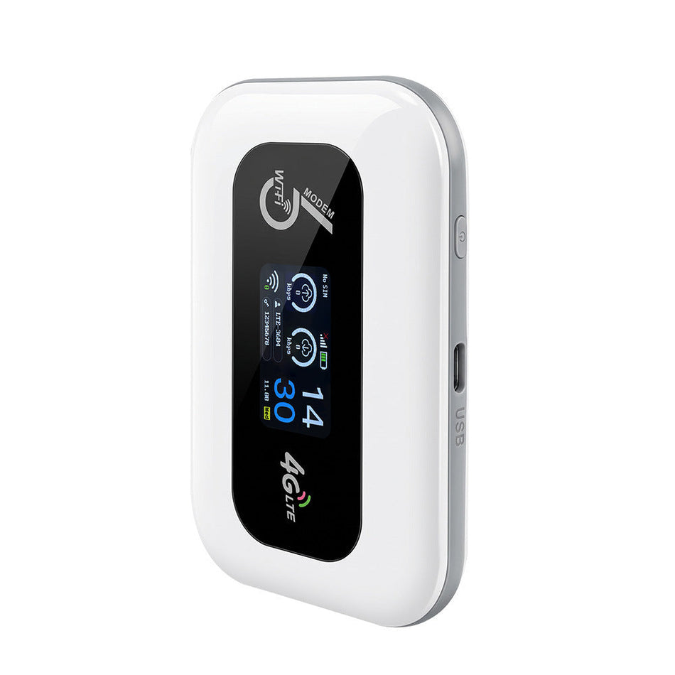 Portable 4G WiFi 6 Mobile Hotspot with 64MB+256MB Memory