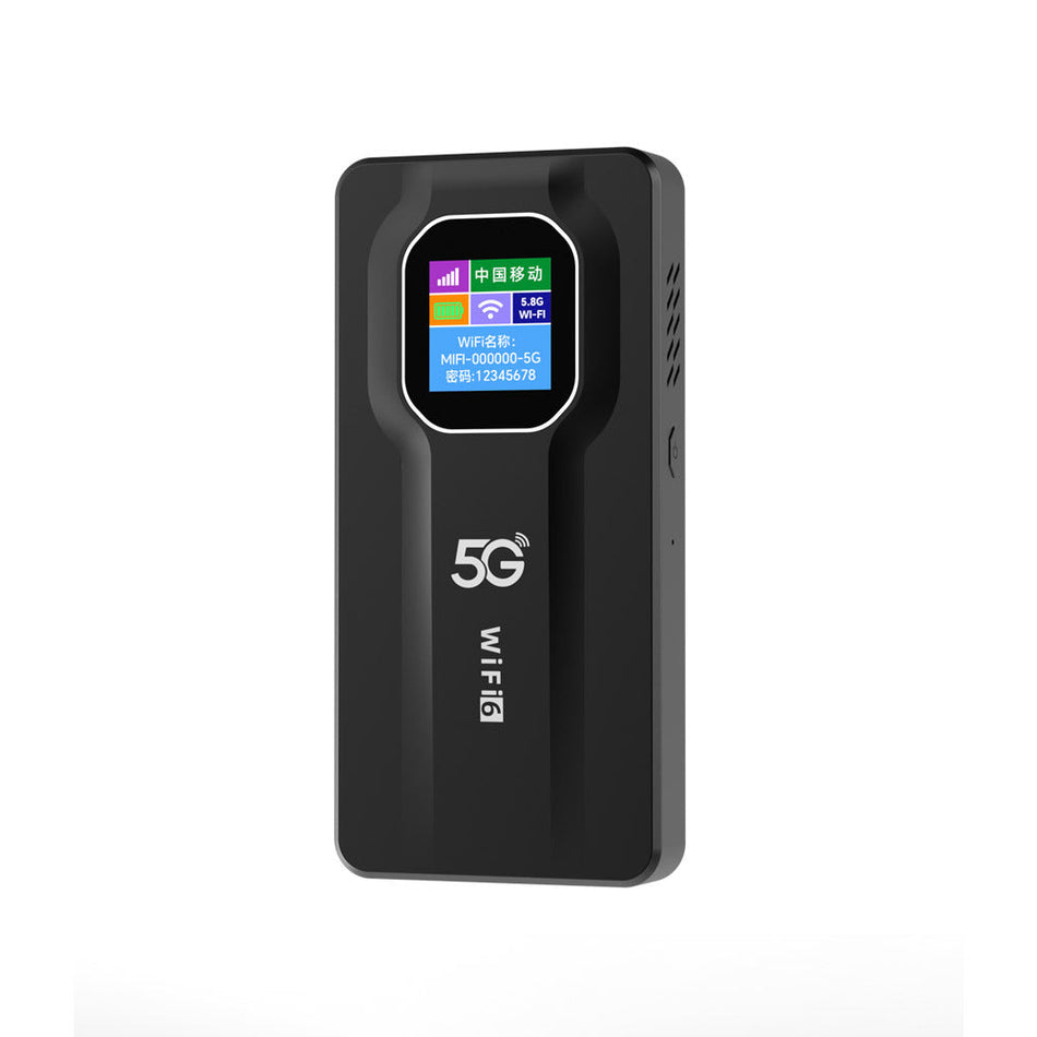 Portable 5G WiFi 6 Router with Wireless Network Card Support