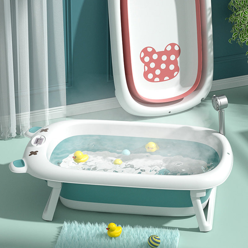 Baby Bath Tub with Smart Temperature Display