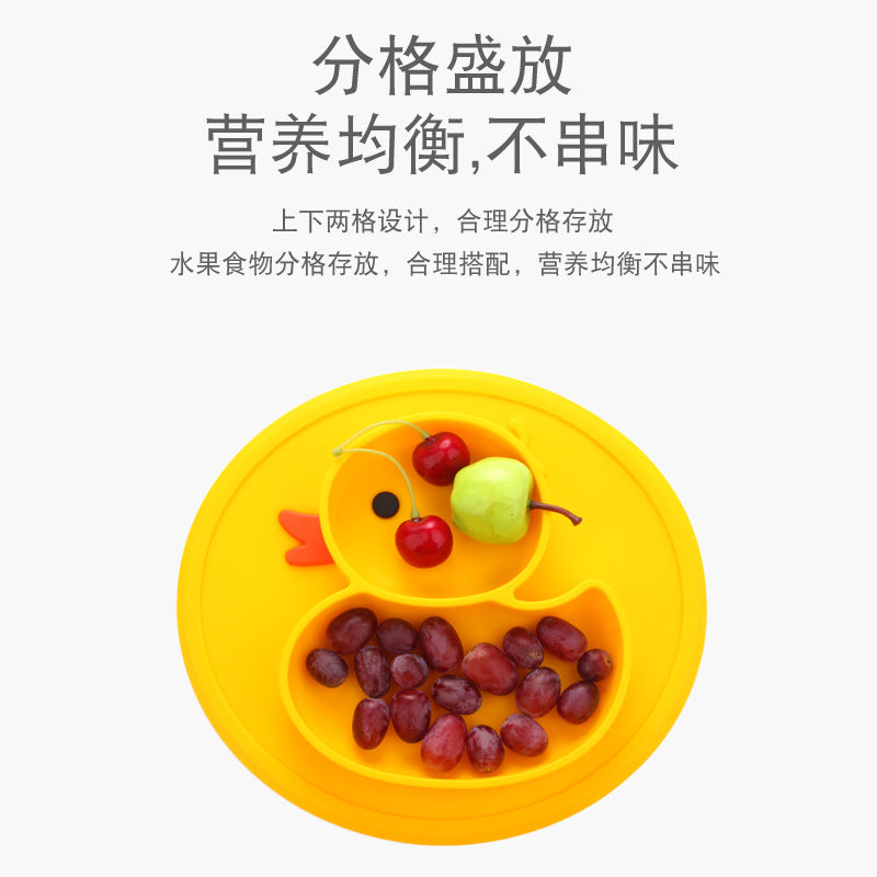 Bowl Baby Integrated Silicone Suction Cup