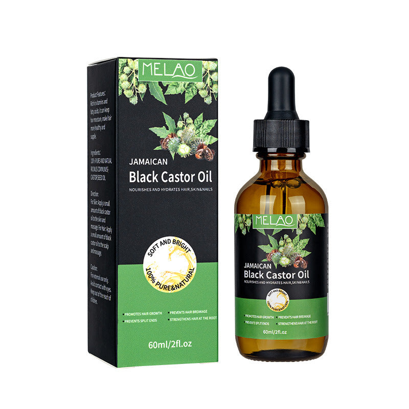 Jamaican Black Castor Oil for Hair Care and Smooth Finish