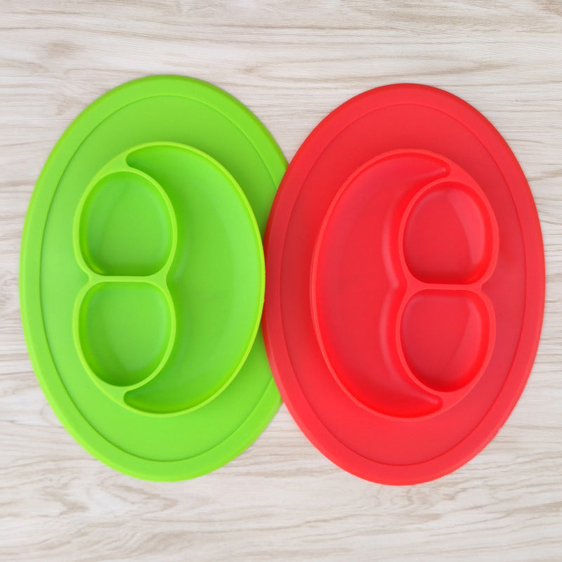 Food-Grade Silicone All-in-One Suction Plate